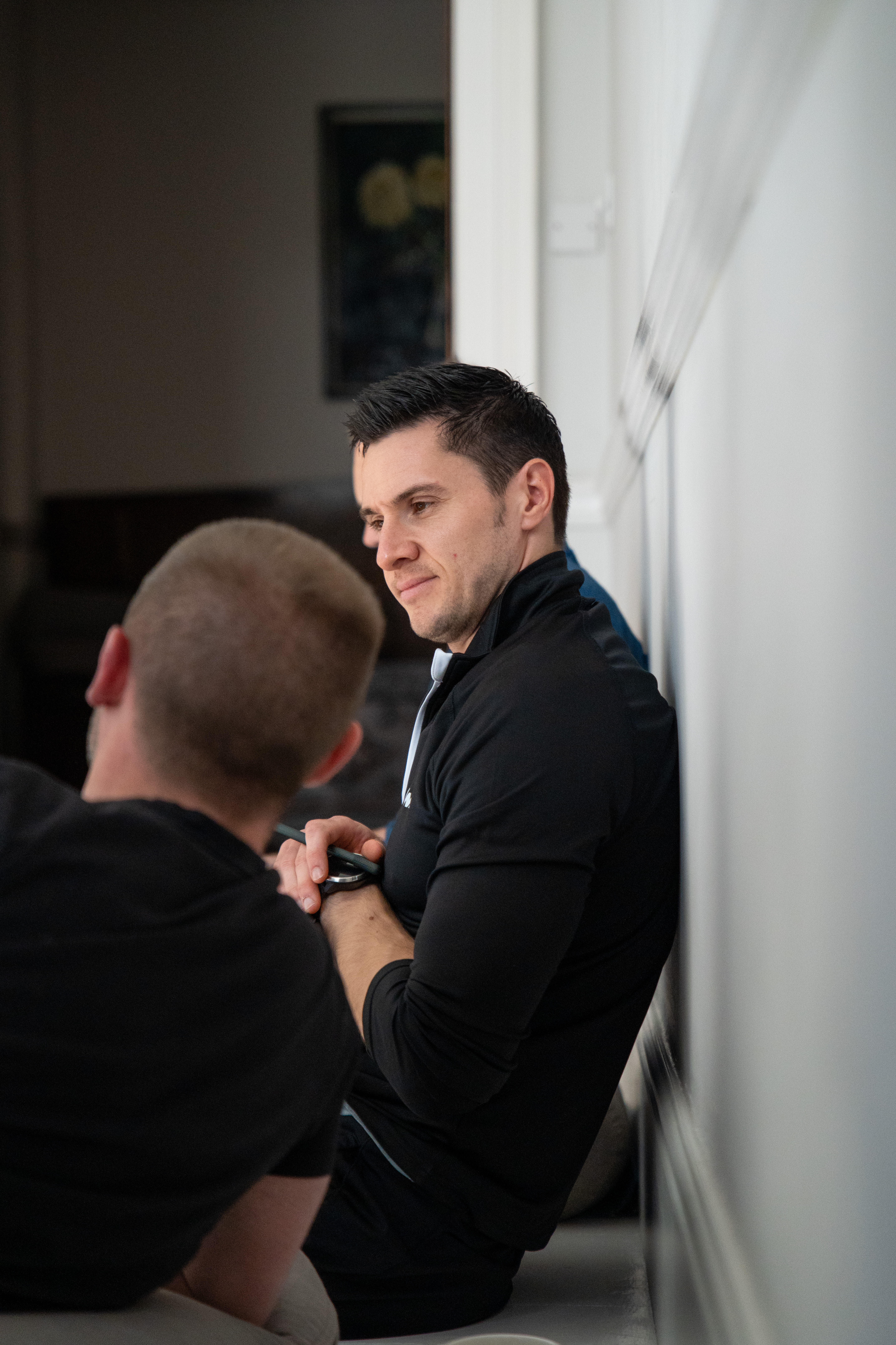 Adam Mayhew coaching